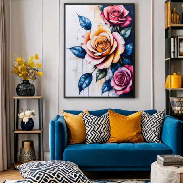 Poster Floral Symphony (Criador carregado)