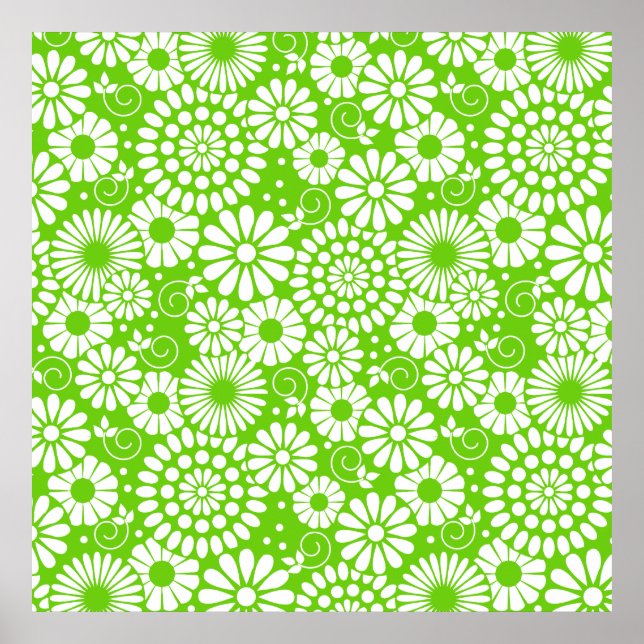 Poster floral Vintage (Frente)