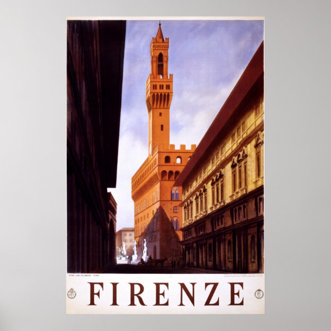 Poster Florença (Frente)