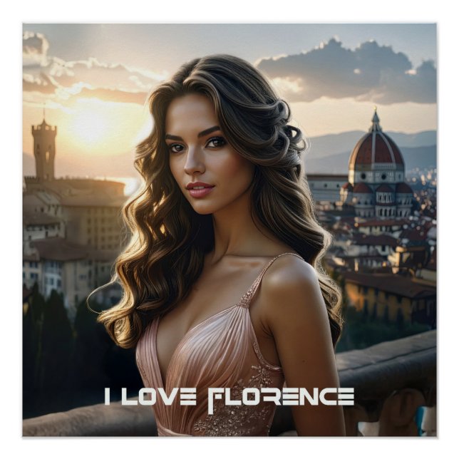 PÓSTER FLORENÇA - ITÁLIA (Frente)