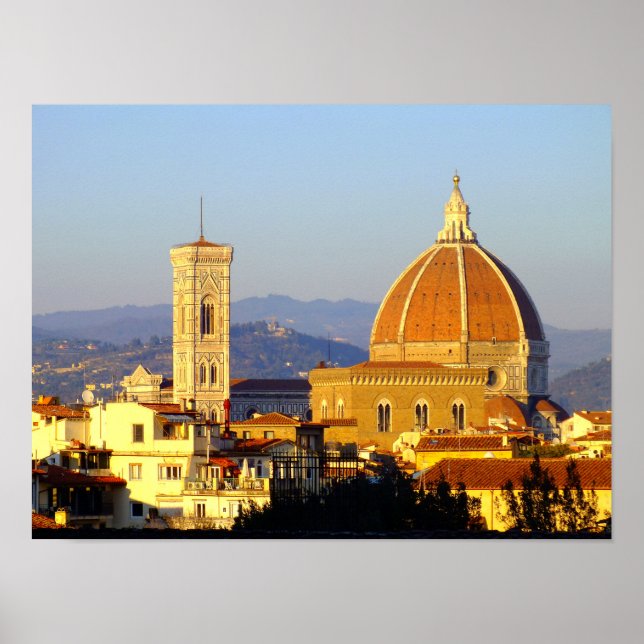 Póster Florença, Itália - Il Duomo (Frente)