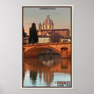 Poster Florença - San Frediano em Cestello