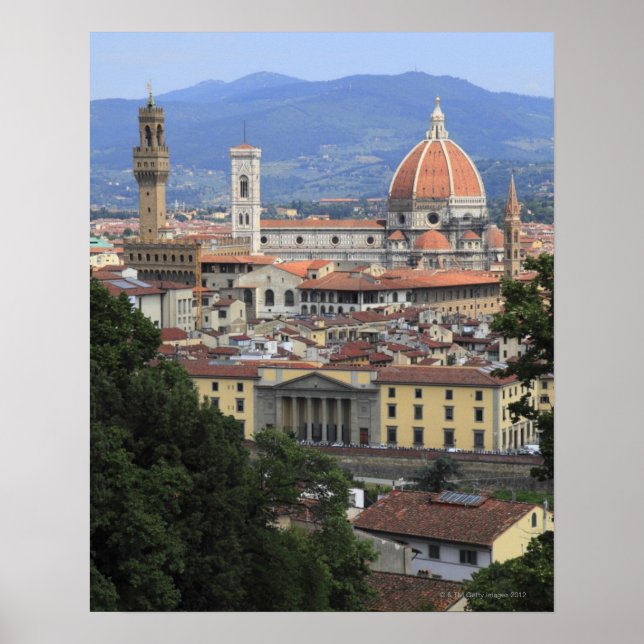 Poster Florence Cityscape (Frente)