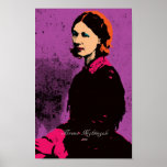 Póster Florence Nightingale com Pop Art<br><div class="desc">"Florence Nightingale com Pop Art". Tributo e pessoas Famosas 3. Desta vez é nossa enfermeira excelente Florence Nightingale. Sinta-se à vontade para deixar seus comentários e sua revisão! O seu feedback é importante!</div>