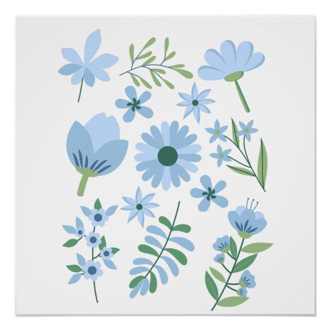 Póster Flores (Frente)