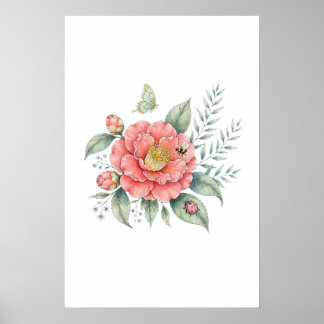 Poster flores
