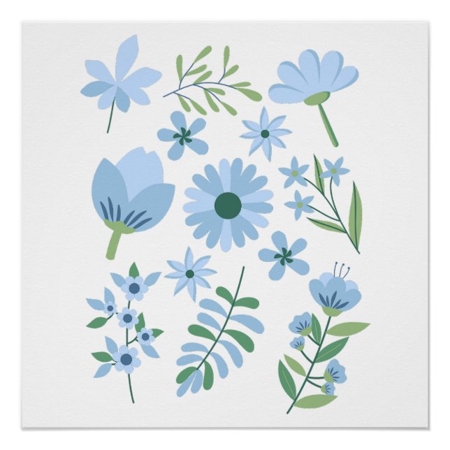 Póster Flores (Frente)