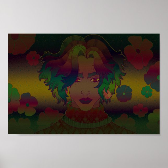 Poster Flores (Frente)