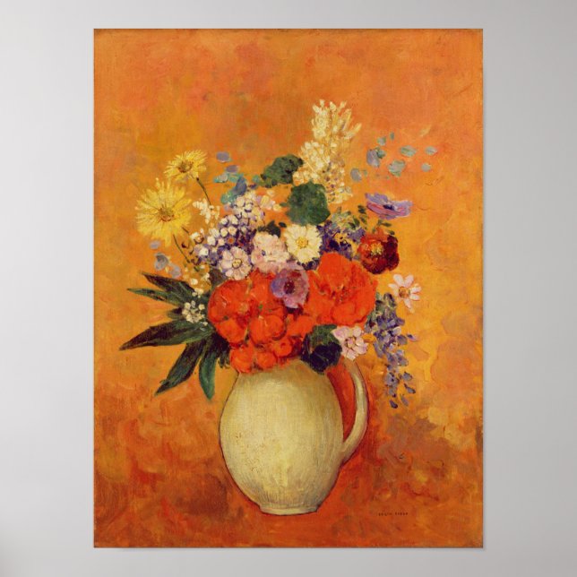 Poster Flores, 1910 (Frente)