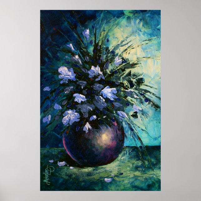 Póster flores ainda vivas c479 (Frente)