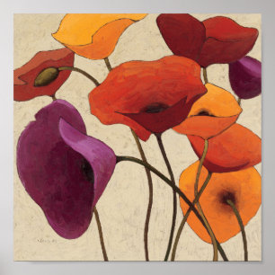 Póster Flores bonitas