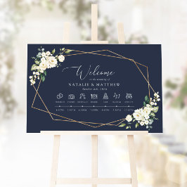 Poster Flores Brancas, Flores Creme, Cronologia do Casame