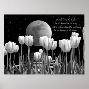 Poster Flores da lua