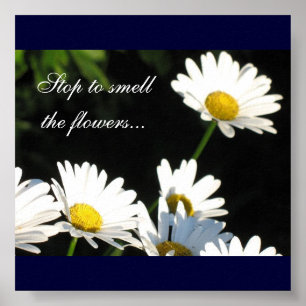 Póster Flores de Arte Canvas