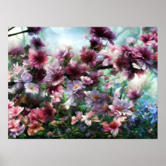 Poster Flores de Blossom de Cereja
