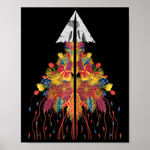 Poster Flores De Caça À Arrobala Flint Colecionando Mulhe