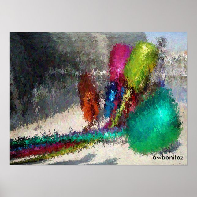 Poster Flores de espanha (Frente)