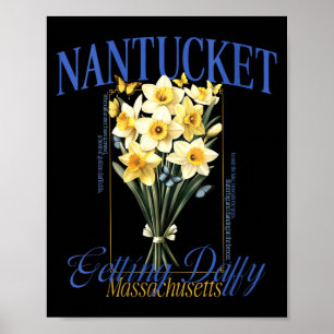 Poster Flores de Narciso de Nantucket para Mulheres Daffy