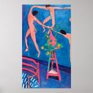 Poster Flores de Nasturtium no Atelier, Matisse