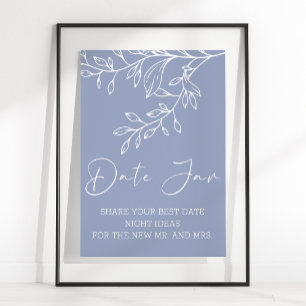 Poster Flores de Periwinkle Data Night