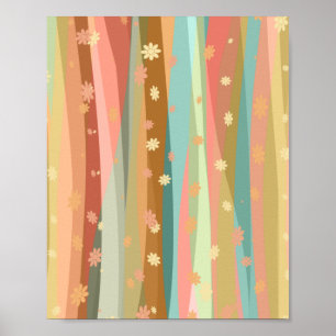 Poster Flores de Relaxamento Calmo