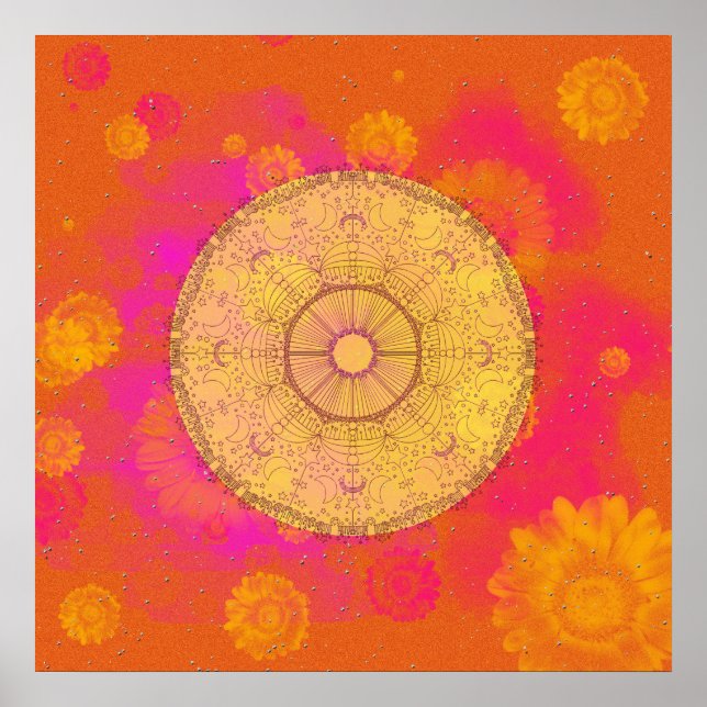 Póster Flores de Verão (Frente)