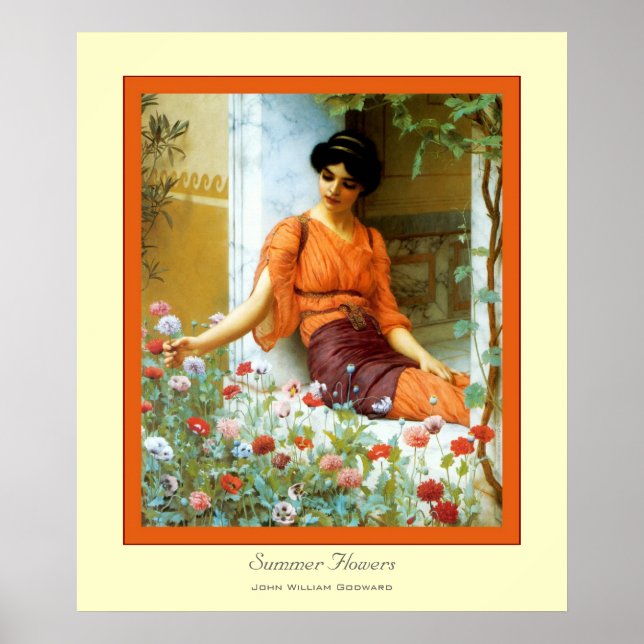 Póster Flores de Verão (Frente)