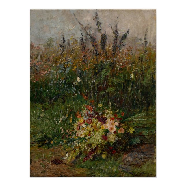 Póster Flores de Verão do Campo (Frente)