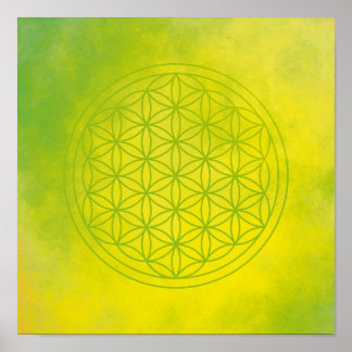 Poster Flores de vida