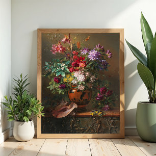 Poster Flores em um Vaso Grego por J.J. van Os