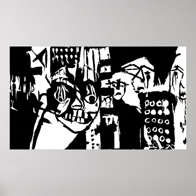 POSTER FLORES ESCUROS (Frente)