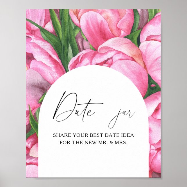 Poster Flores - ideias para uma noite romântica. Jogo de  (Frente)