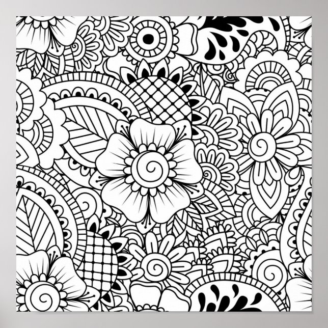 Poster Flores Inspiradas 2 (Frente)