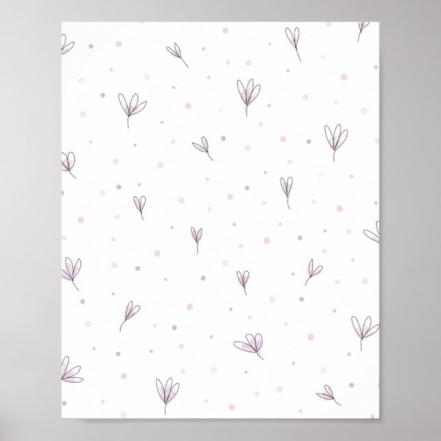 Poster Flores Lilac (Frente)