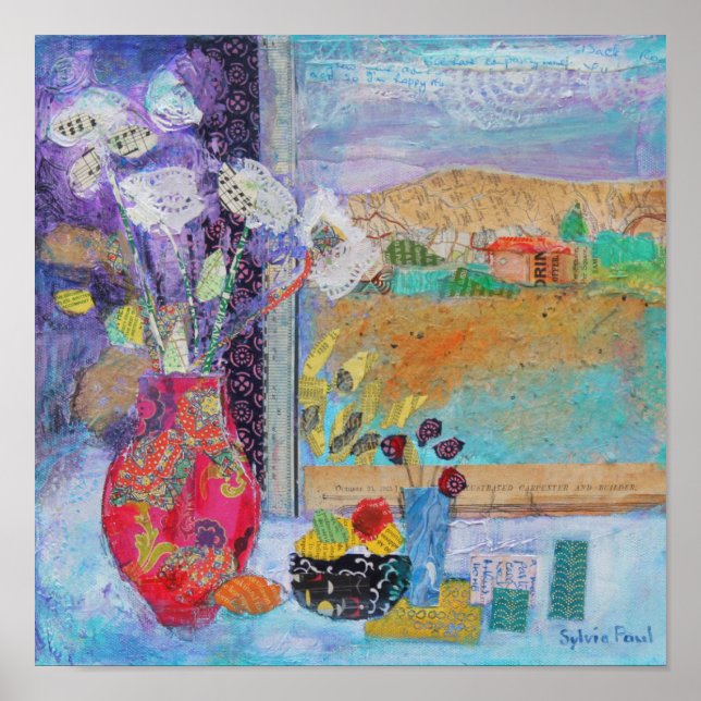 Póster Flores na janela 2014 (Frente)