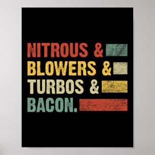 Poster Flores Nitrosas Turbos Bycon Comida Carne de Churr