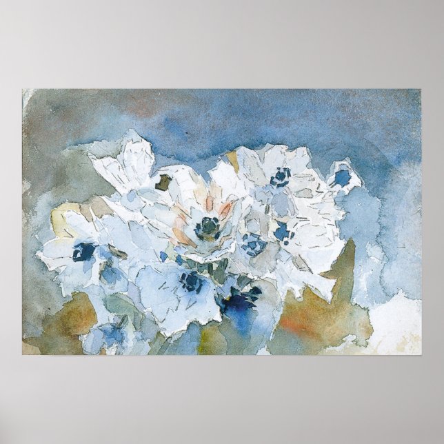 Poster Flores por Vrubel (Frente)