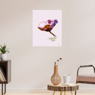 Poster Flores Românticas – Fantasia Botânica Boho