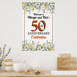 Poster Flores Selvagens 50 anos