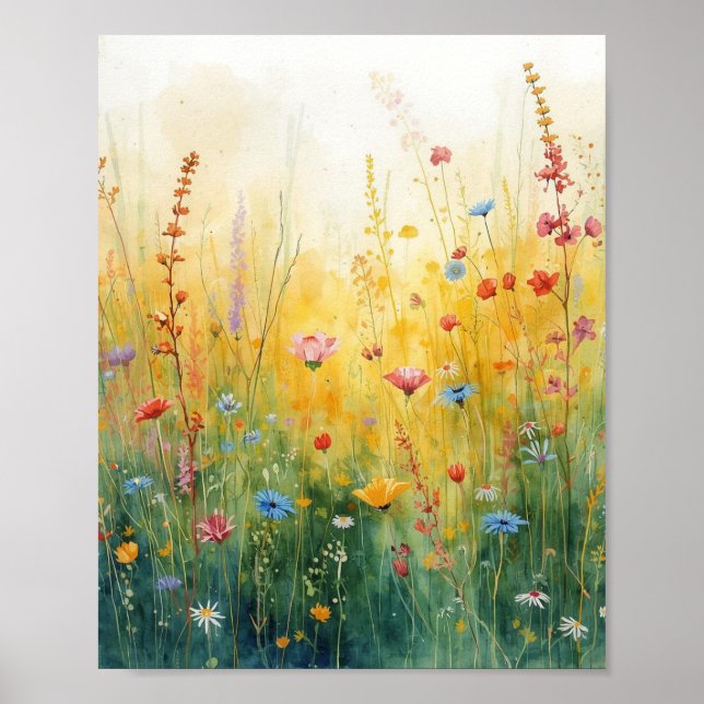 Poster Flores Silvestres (Frente)
