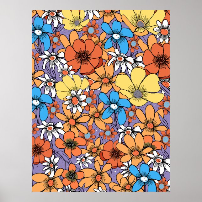 Poster Flores silvestres (Frente)