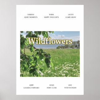 Poster Flores silvestres