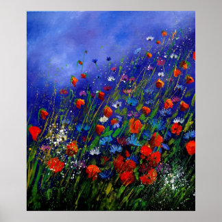 Poster flores silvestres 787