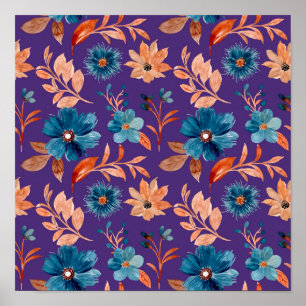 Poster Flores Trendy Pastel