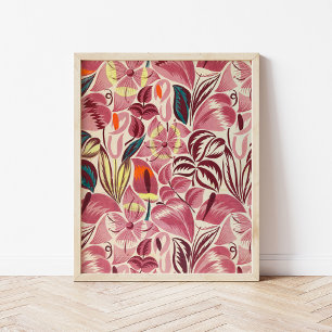 Poster Flores Tropicais