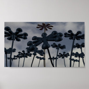 Poster Flores urbanas