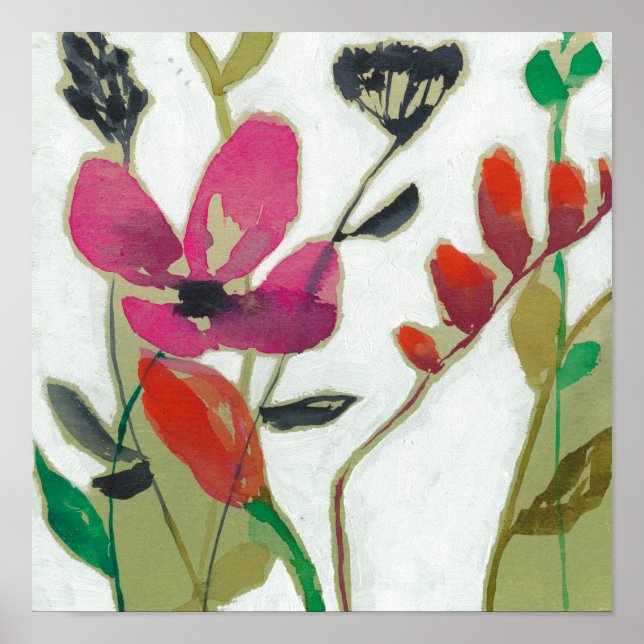 Poster Flores vivas I (Frente)