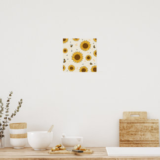 Poster Floresça Como um Girassol