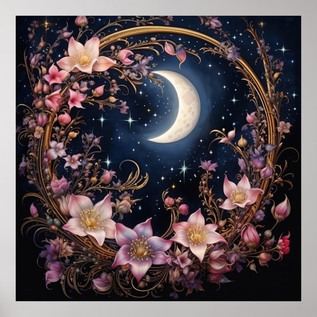Poster Florescer Crescente Caprichoso (Frente)