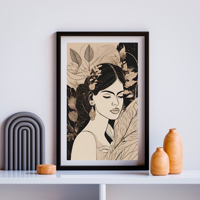 Poster Florescer Entre Sombras (Criador carregado)